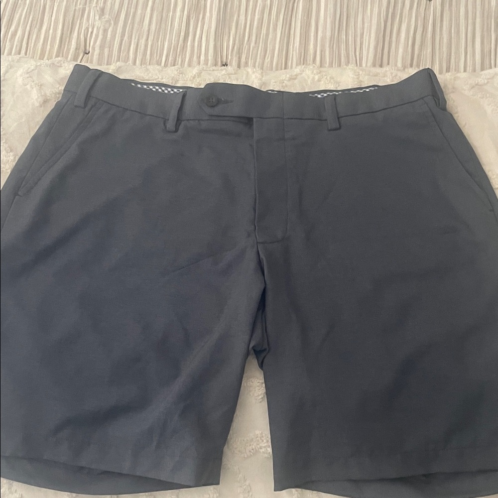 Men's Classic Black Chino Shorts